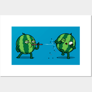 Watermelon Attack! Posters and Art